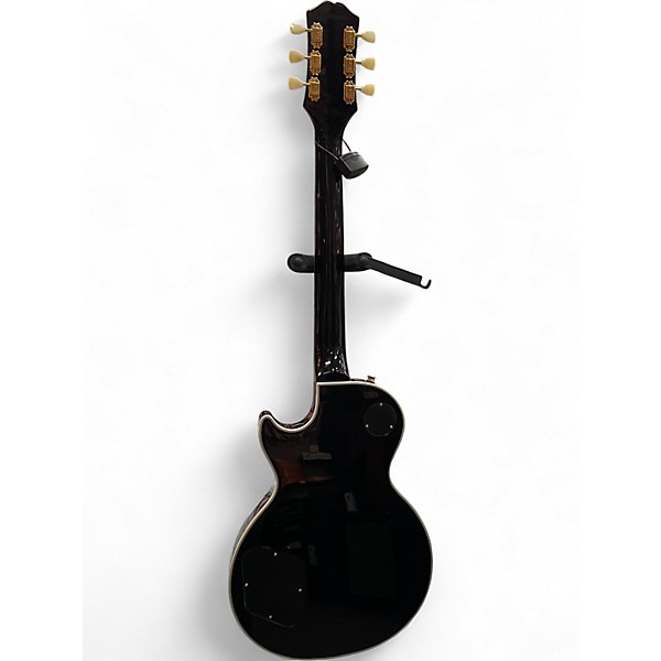 Used Epiphone LES PAUL CUSTOM P90 Black Solid Body Electric Guitar