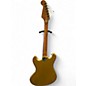 Used Teisco Vintage 1960s Metallic Gold Solid Body Electric Guitar