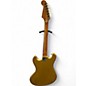 Used Teisco Vintage 1960s Metallic Gold Solid Body Electric Guitar