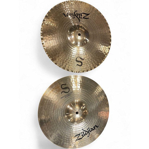 Used Zildjian 14in S Family Mastersound Hi-Hats Pair Cymbal