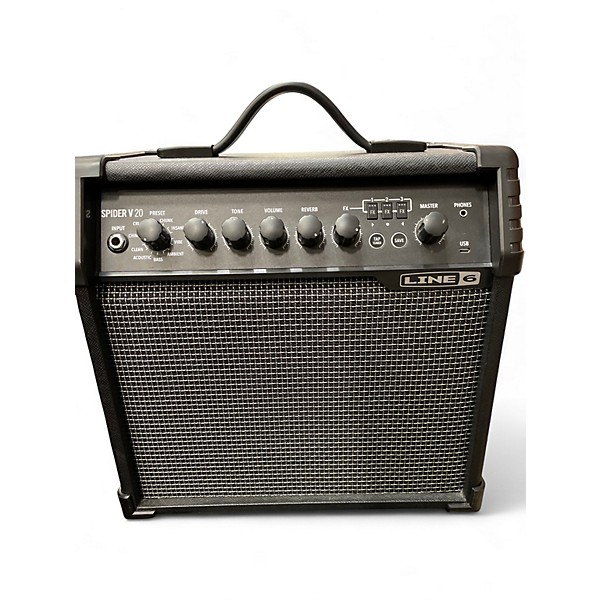 Used Line 6 SPIDER V 20 Guitar Combo Amp