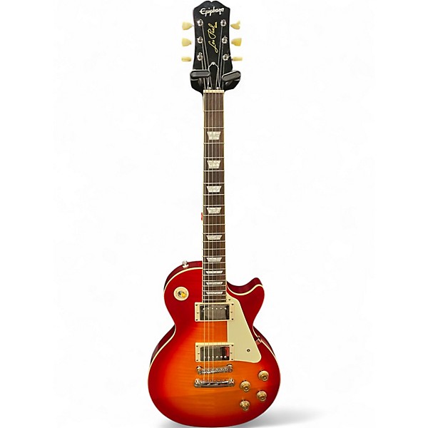 Used Epiphone 1959 Reissue Les Paul Standard Cherry Sunburst Solid Body Electric Guitar