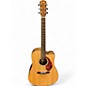 Used Fender CD140SCE Natural Acoustic Electric Guitar thumbnail