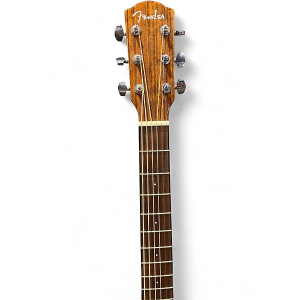 Used Fender CD140SCE Natural Acoustic Electric Guitar