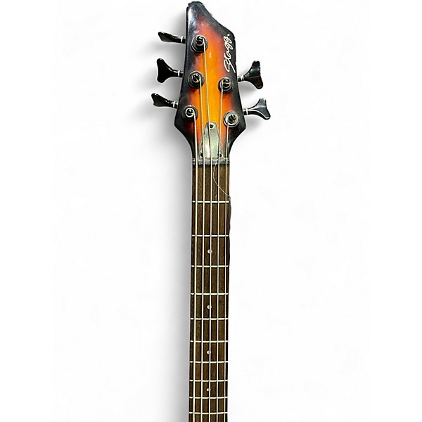 Used Stagg Bc300 3 Color Sunburst Electric Bass Guitar