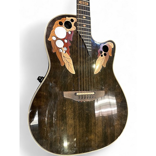 Used Ovation 1984-5 Natural Acoustic Guitar