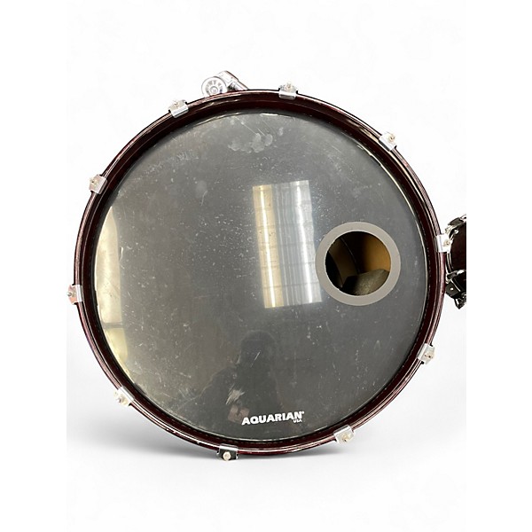 Used Pearl 3 Piece Masters Custom Extra Wine Red Drum Kit