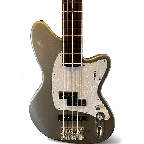 Used Ibanez TMB505 METALLIC GREY Electric Bass Guitar