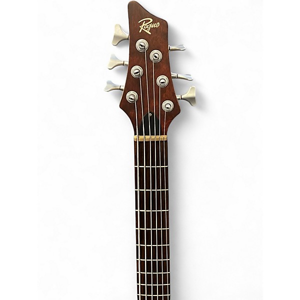 Used Rouge LX406 Pro  Natural Electric Bass Guitar