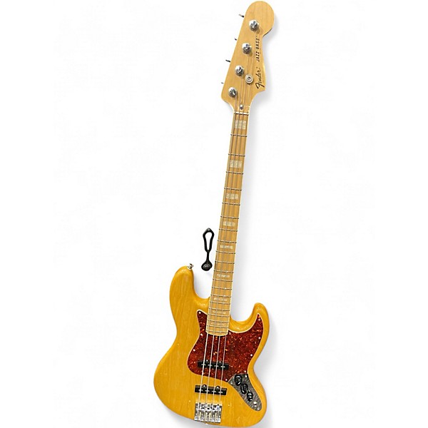 Used Fender Jazz Bass 75-100 Natural Electric Bass Guitar