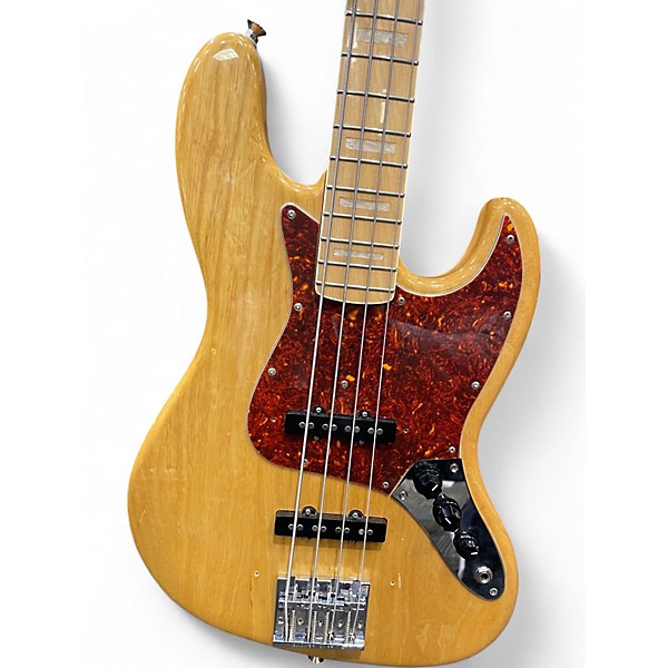 Used Fender Jazz Bass 75-100 Natural Electric Bass Guitar