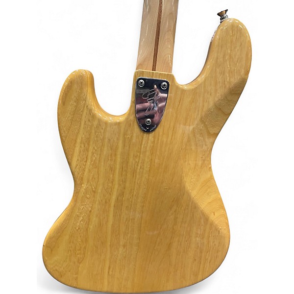 Used Fender Jazz Bass 75-100 Natural Electric Bass Guitar
