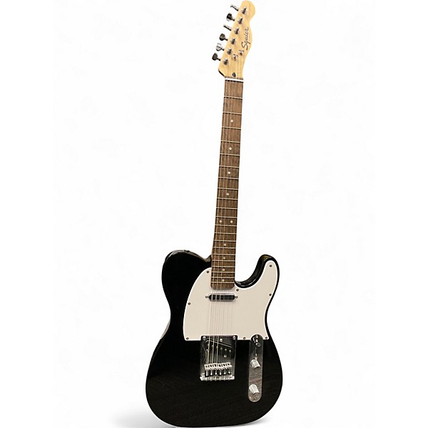 Used Squier Affinity Telecaster Black Solid Body Electric Guitar