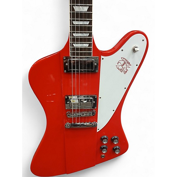 Used Gibson Firebird Red Solid Body Electric Guitar
