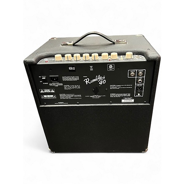 Used Fender Rumble V3 40W 1x10 Bass Combo Amp