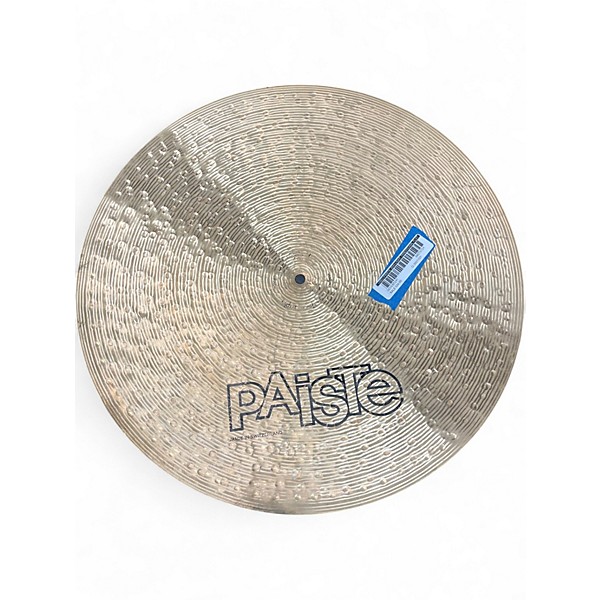 Used Paiste 20in Light Traditional Flat Ride Cymbal