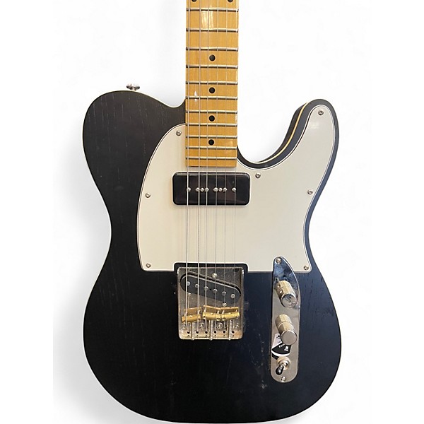 Used Schecter Guitar Research Diamond Series PT Black Solid Body Electric Guitar