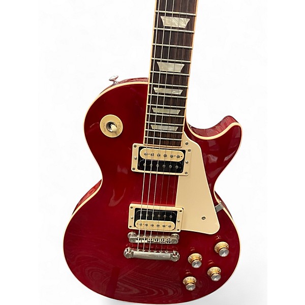 Used Gibson Les Paul Classic Red Solid Body Electric Guitar