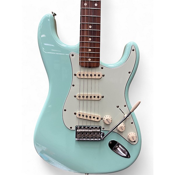 Used Fender Vintera 60s Stratocaster Surf Green Solid Body Electric Guitar