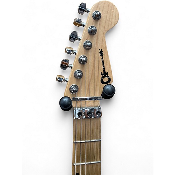 Used Charvel dk-24 fr pacific blue Solid Body Electric Guitar