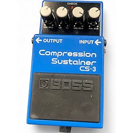Used BOSS CS3 Compressor Sustainer Effect Pedal
