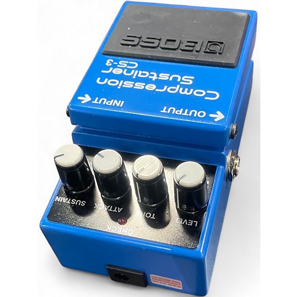 Used BOSS CS3 Compressor Sustainer Effect Pedal
