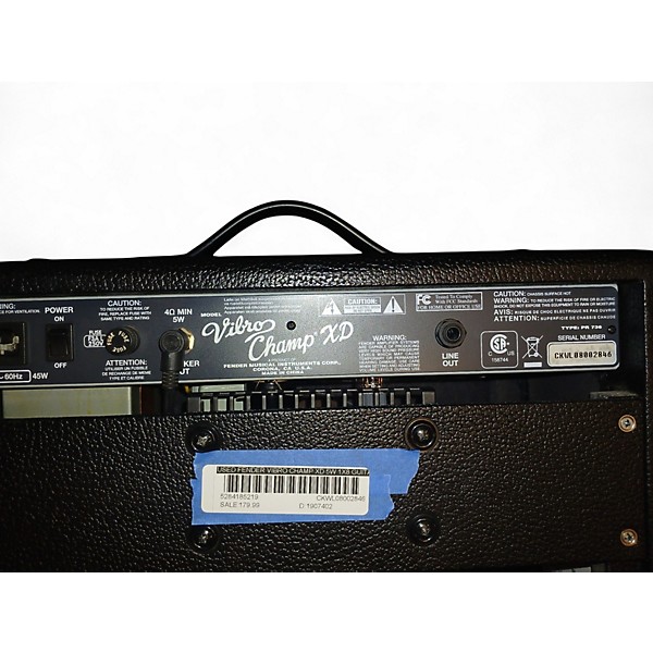 Used Fender Vibro Champ XD 5W 1X8 Guitar Combo Amp