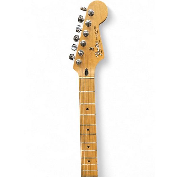 Used Fender Stratocaster Black Solid Body Electric Guitar