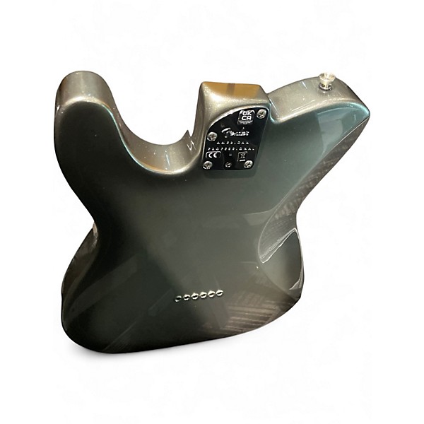 Used Fender American Deluxe Telecaster Chrome Silver Solid Body Electric Guitar