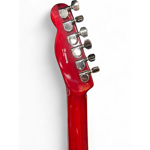 Used Fender TELECASTER FMT HH Crimson Red Trans Solid Body Electric Guitar