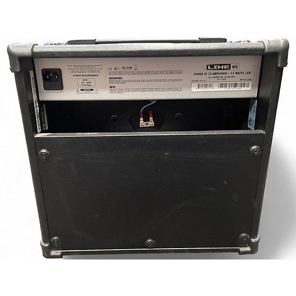 Used Line 6 Spider IV 15W 1X8 Guitar Combo Amp