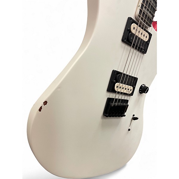Used Fender Jim Root Signature Jazzmaster Arctic White Solid Body Electric Guitar