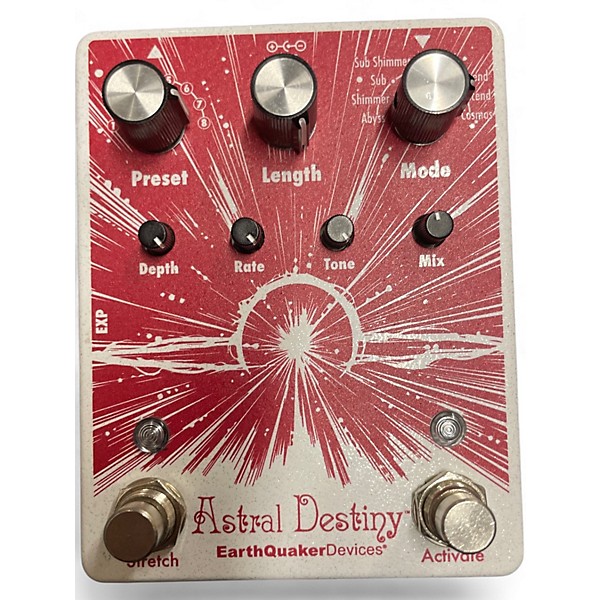 Used EarthQuaker Devices Astral Destiny Effect Pedal