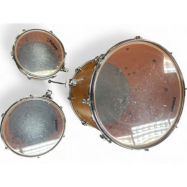Used Yamaha 4 Piece Absolute Hybrid Maple Vintage Natural Drum Kit