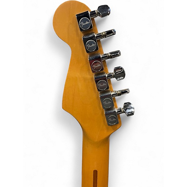 Vintage 1989 Fender American Deluxe Stratocaster Gunmetal Gray Solid Body Electric Guitar