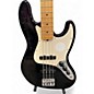 Used Fender American Standard Jazz Bass Black Electric Bass Guitar
