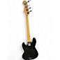 Used Fender American Standard Jazz Bass Black Electric Bass Guitar