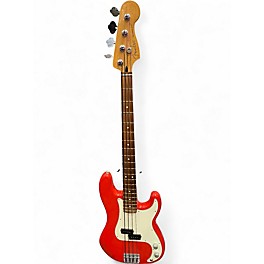 Used Fender Player Precision Bass SONIC RED Electric Bass Guitar