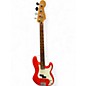 Used Fender Player Precision Bass SONIC RED Electric Bass Guitar thumbnail