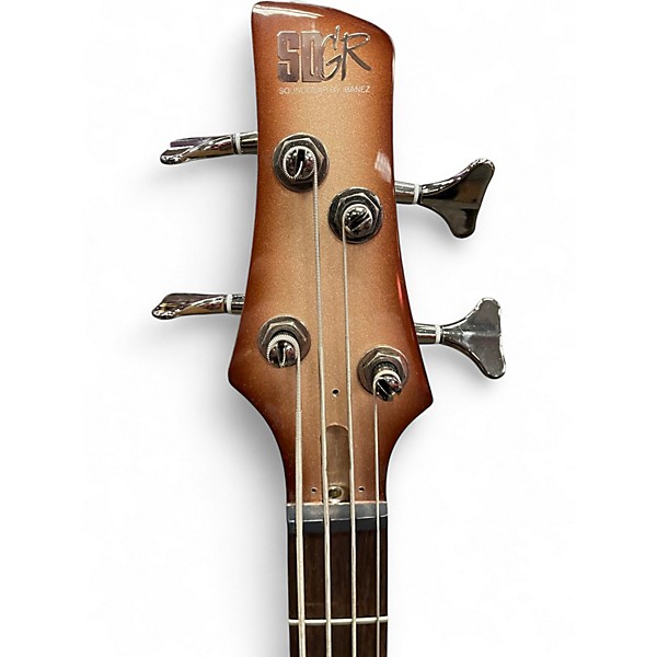 Used Ibanez SDGR 2 Color Sunburst Electric Bass Guitar