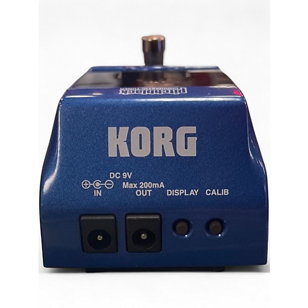 Used KORG PB01 Pitchblack Chromatic Tuner Pedal