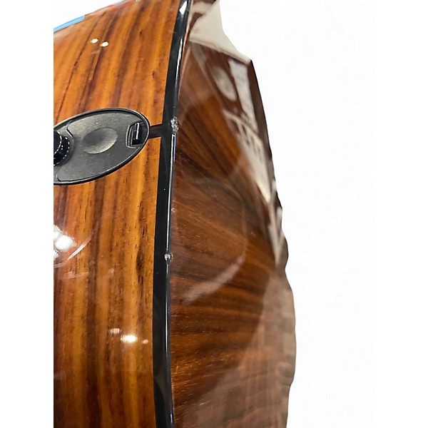 Used Taylor 214CE Plus Natural Acoustic Electric Guitar