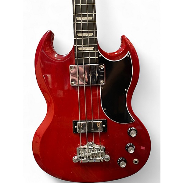 Used Gibson SG  Standard Bass Heritage Cherry Electric Bass Guitar