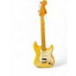 Vintage 1975 Fender Stratocaster Yellow Solid Body Electric Guitar thumbnail