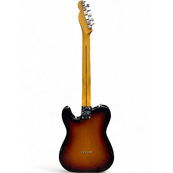 Used Fender American Professional II Telecaster 3 Tone Sunburst Solid Body Electric Guitar