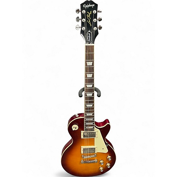 Used Epiphone Les Paul Standard 2 Color Sunburst Solid Body Electric Guitar