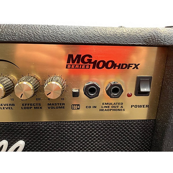 Used Marshall MG100HDFX 100W Solid State Guitar Amp Head