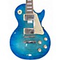 Used Epiphone LES PAUL STANDARD 60S QUILT TOP Ocean Blue Solid Body Electric Guitar