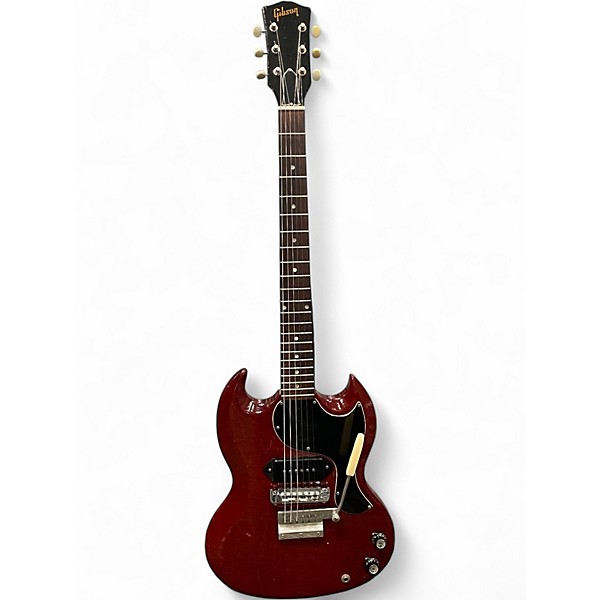 Vintage 1965 Gibson SG Junior Cherry Solid Body Electric Guitar
