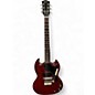 Vintage 1965 Gibson SG Junior Cherry Solid Body Electric Guitar thumbnail